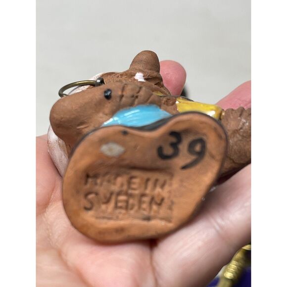 Vtg TORE BORG Troll Musician Family Oddity MCM Swedish MCM Pottery Scandinavian - Picture 8 of 11